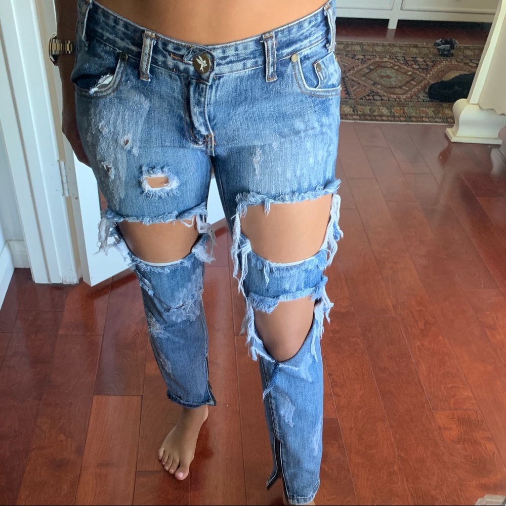 One Teaspoon Trashed Freebirds